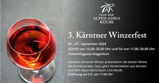 3 Kärntner Winzerfest mit Verkostung