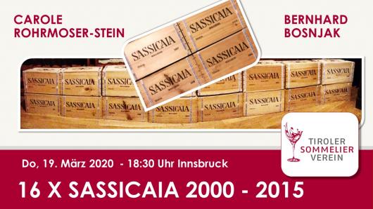 Sassicaia 2010-2015 Innsbruck