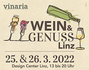 WEIN & GENUSS Linz am 25. und 26. März 2022 ist fix!