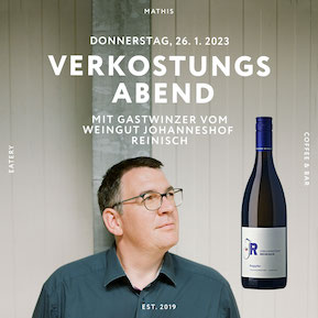 Verkostungsabend mit dem Weingut Johanneshof Reinisch