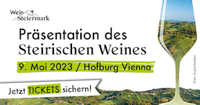 Präsentation des Steirischen Weines in Wien