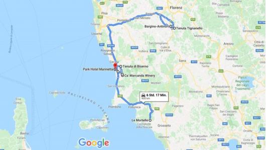 TSOV-Sommelierreise 2023 - Toskana