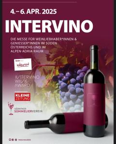 Intervino Klagenfurt 4.04.-6.04.2025 mit Kärntner Sommelierverein KSOV