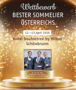 Melde Dich jetzt an! Wettbewerb Bester Sommelier &Ouml;sterreichs 2026! 