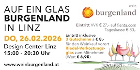 Auf ein Glas Burgenland in Linz
