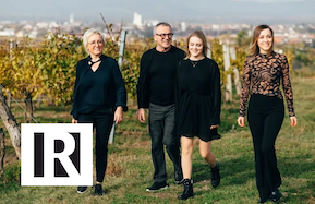 Weinverkostung in der B&ouml;rserie mit dem Weingut Reumann