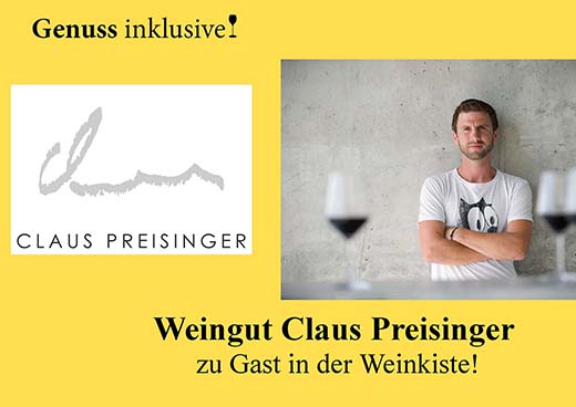 In die Weinkiste mit Claus Preisinger