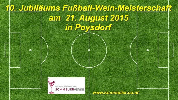 10. Fussball-Wein-Meisterschaft des NSOV
