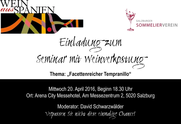 Facettenreicher Tempranillo – Seminar mit David Schwarzwälder