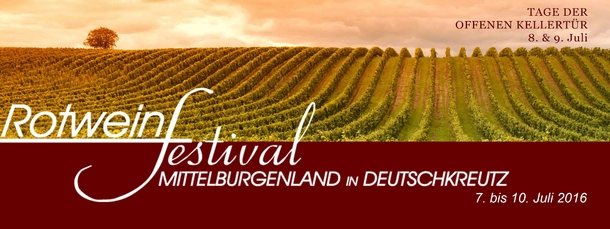 Rotweinfestival Mittelburgenland in Deutschkreutz